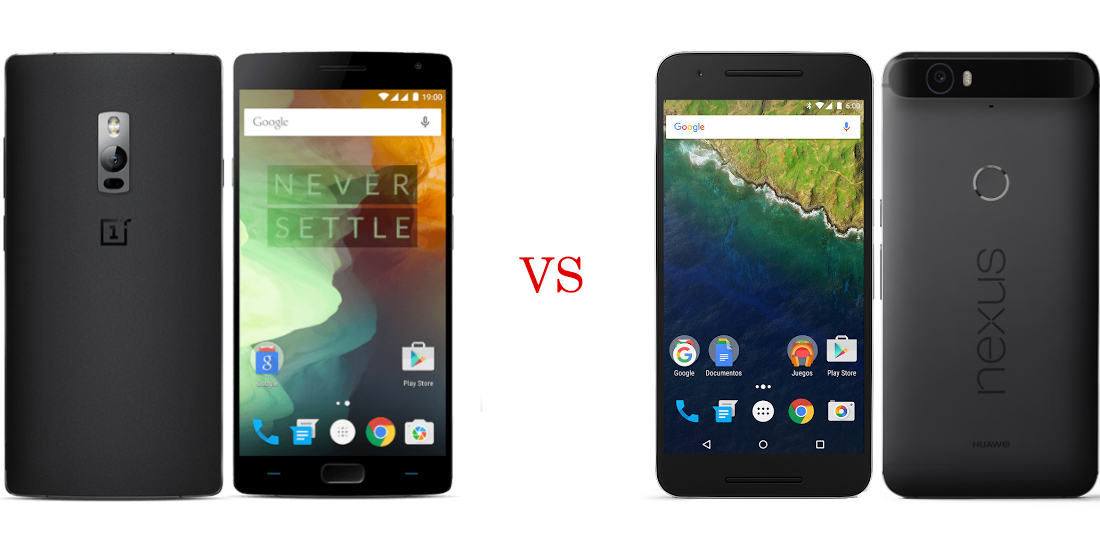OnePlus 2 versus Nexus 6P 1